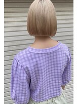 オンヌ(onnu) ケアブリーチのベージュブロンド