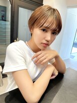 シータ(sheta)&nbsp;【表参道sheta/中澤】小顔補正立体カット　シースルバング