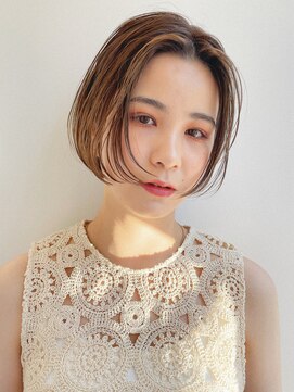 ピークアブー 銀座並木通り(PEEK-A-BOO) 【デザインカラー】ミニボブ