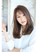 大人かわいいストレート