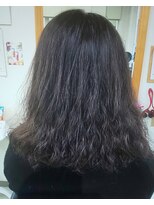 ヘアークリップバース ナチュラルストレート。