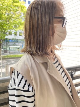 ガーデンヘアー(Garden hair) 「白髪ぼかし」透明感カラー