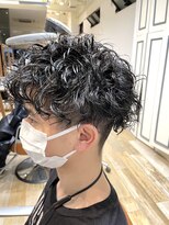 ネオリーブエム(Neolive em;)&nbsp;ツーブロック！メンズパーマ☆スパイラルパーマ