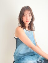 ロジッタ(ROJITHA)&nbsp;【ROJITHA原宿表参道】アッシュベージュ×シースルーバング