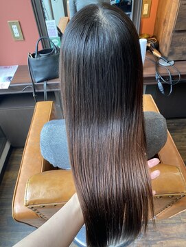 ボアップ 京橋店(boappu) #エアストレート #梅雨前 #サラ艶髪