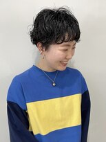 ジーナ 神戸 三田駅前(Zina)&nbsp;黒髪/パーマ/ショートヘア