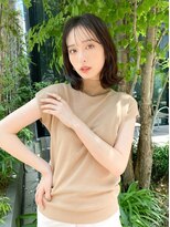 トゥルーズ 梅田店(TLUUS) TLUUS前髪パーマグレーベージュレイヤーロングアッシュカラー