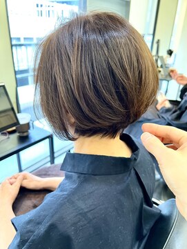 バッカ 横浜桜木町店(BACCA) 桜木町　美容院　ショート　ショートボブ　ミニボブ