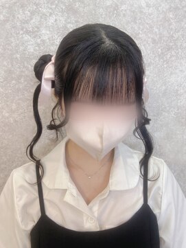 ラビス(Lovis) ハッシュカット/フルバング/似合わせカット/レッドブラウン