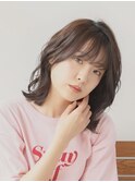 骨格ナチュラル/くびれレイヤーミディアム/20代30代40代