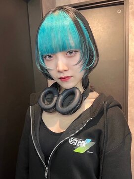 ヌル 表参道本店(Null) ウルフ[ウルフカット/ケアブリーチ/エンドカラー]