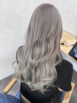 リノバイアクネ(lino by ACNE) ペールシルバー/ラベンダーグレージュ