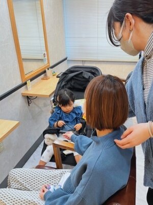 ベビーカーOK！お子様同伴だとなかなかゆっくりできない…そんなママさんも、ゆっくりくつろげる♪