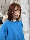 フェイスレイヤー×オレンジカラー