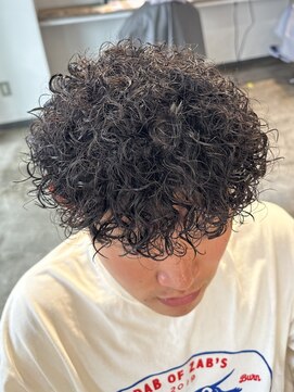 ザ オーダー(THE ORDER) ツイストスパイラルパーマスパイキーショートプードルパーマ