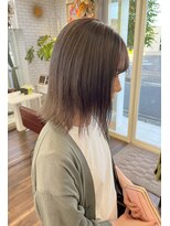 リール(THE RIRE.)&nbsp;＊THE  RIRE.  アッシュグレー×バレイヤージュ＊