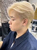 ルノン(LUNON)&nbsp;ブロンドカラー/ブリーチカラー/メンズカット