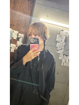 リベット(LIVET) マッシュウルフ編み込みber~