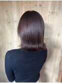外ハネスタイル