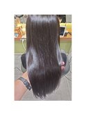 ツヤ髪ストレート