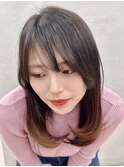 レイヤーカット前髪カット顔まわりカット