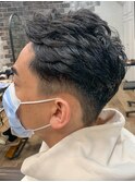 【担当：森口】パーマボリュームを活かした2ブロックスタイル