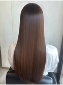 縮毛矯正_顔周り韓国ヘアレイヤー調布透明感