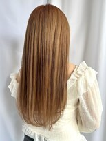 ヘアーアンドスパ フェリーチェ ミチ 野田屋町店(HAIR&SPA felice MICHI) 【felice MICHI 石井あすか】髪質改善 艶髪 ハイトーンベージュ