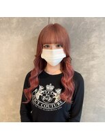 ガルボヘアー 心斎橋店(garbohair)&nbsp;プルエクステ/ピンクパープル/ハイトーン/心斎橋エクステ