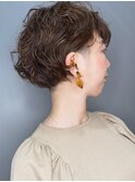  【morio池袋】〓刈り上げショートパーマ　〓