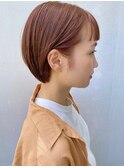 ブリーチなしダブルカラー/オレンジベージュ