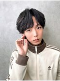 【Zina】メンズ/韓国/センターパート/縮毛矯正/福岡/天神/大名