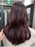 赤髪/艶髪/髪質改善/レッドカラー/韓国レイヤー/オージュア