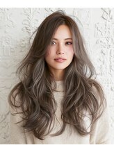 バグズ ヘアデザイン 桔梗が丘店(Baguz HAIR DESIGN) 透明感たっぷり外国人風グレージュロング