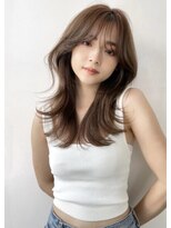 シーク バイ ベル 千葉(Seek by Belle) 小顔/暗めカラー/デジタルパーマ/ミディアム