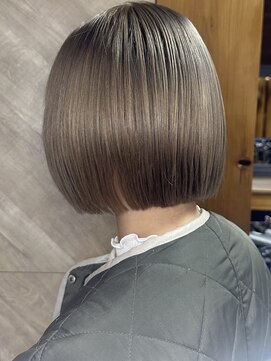 コル アサヒカワ(col asahikawa) ミルクティーグレージュボブ