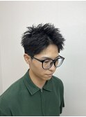 スパイキーショート メンズショート スパイキーパーマ