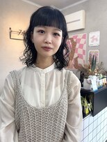 ナジック(749)&nbsp;ワイドバング×ゆるふわパーマ