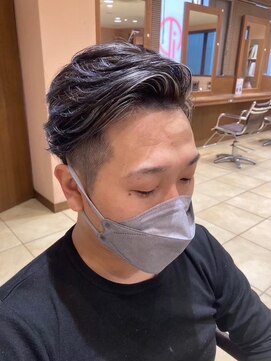 インパークス 草加店(INPARKS) カジュアルオールバックバーバースタイル［草加店］