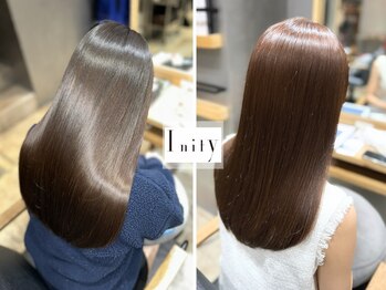 アイニティ(Inity)の写真/[心斎橋2分]水素の力で髪の芯から潤いを与え、ツヤ溢れる感動"美髪"へ[縮毛矯正/心斎橋/髪質改善/似合わせ]