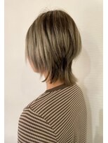 ボンド(hair salon bonD)&nbsp;くびれボブ×ブロンドハイライトカラー