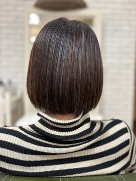 伸ばし途中でもまとまり良いスタイル