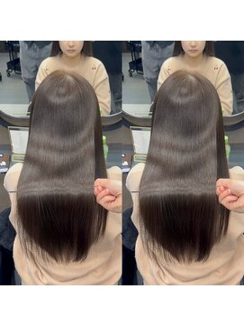 ユアーズヘア 東新宿店(youres hair) 骨格診断カット&透明感カラー&髪質改善トリートメント