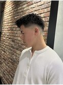 スパイキーピンパーマ