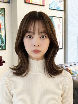 ノア(no_a) 【四条烏丸】ナチュラルブラウン×レイヤー