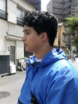 ヒントステーション フォーメンズ(HINTSTATION for Men's) 〈浅草 半個室〉 メンズショート/ニュアンスパーマ