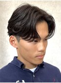 フェザーパーマ|広がる髪を内側から抑える
