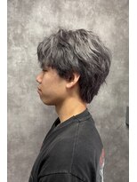 スピン 本八幡(SPIN)&nbsp;MEN’S HAIR/サーフカール/刈り上げセンターパート/本八幡