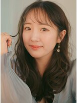 ベレッタ 楠葉店(veretta.) 小顔ニュアンスカール/シフォンベージュ/フェミニンロング/上品