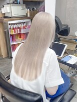 アルボ バイ ミラ 心斎橋(ARVO by MILA)&nbsp;心斎橋/ブリーチ/ケアブリーチ/レイヤーカット/ミルクティー